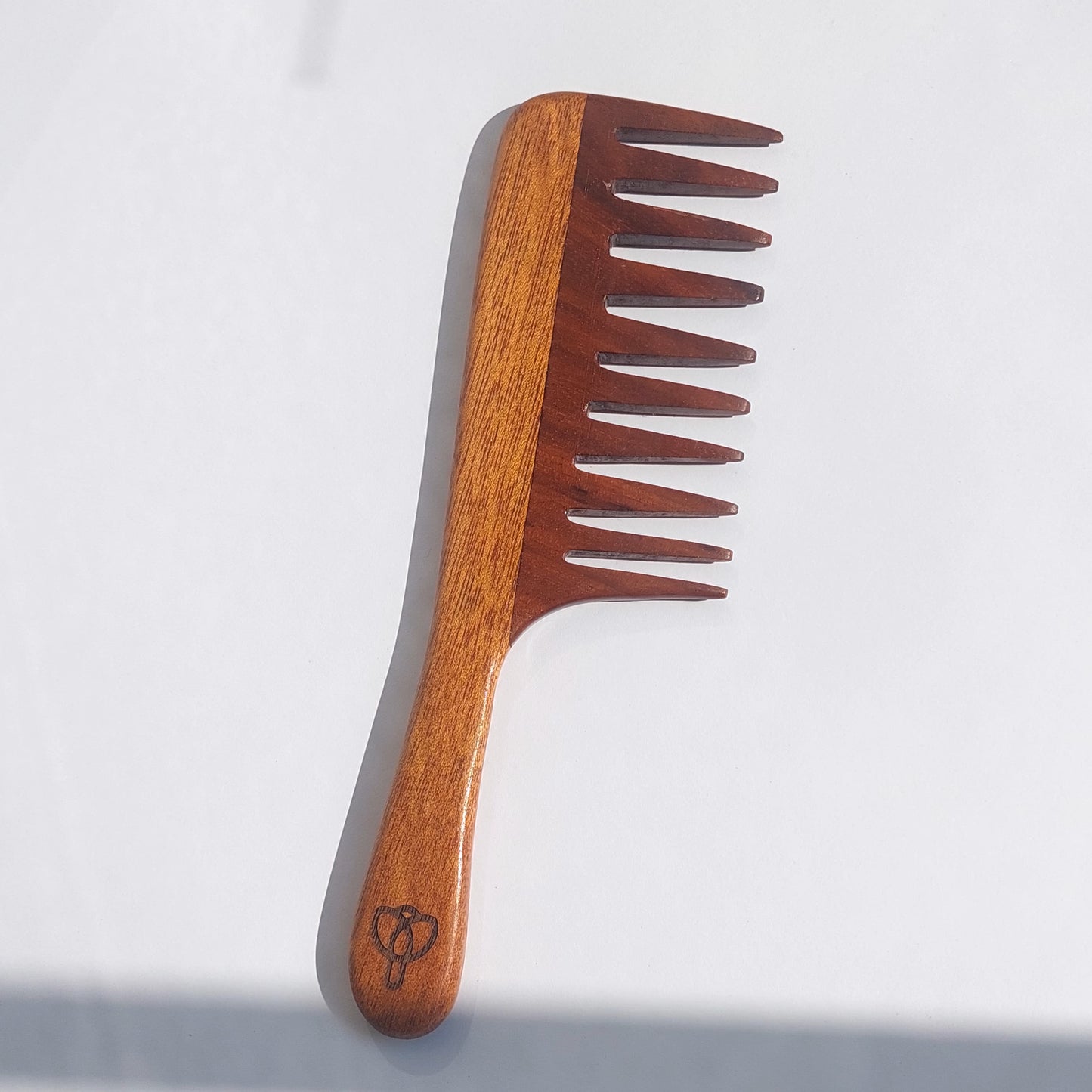 Wide-Tooth Wooden Comb